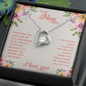 HeartStrings - Forever Love Necklace - Mom Guiding Me