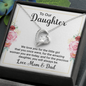 HeartStrings - Forever Love Necklace - Daughter Little Girl You Once Were