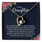 HeartStrings - Forever Love Necklace - Daughter Special Bond