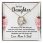 HeartStrings - Forever Love Necklace - Daughter Little Girl You Once Were