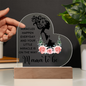 HeartWork - Acrylic Heart Plaque - Mama To Be