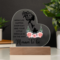 HeartWork - Acrylic Heart Plaque - Mama To Be