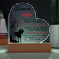 HeartWork - Acrylic Heart Plaque - Soulmate Best Thing That Ever Happen To Me