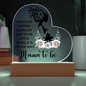 HeartWork - Acrylic Heart Plaque - Mama To Be
