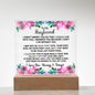 HeartWork - Acrylic Square Plaque - Husband Can't Live Without You