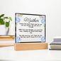 HeartWork - Acrylic Square Plaque - Mother Hero