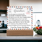 HeartWork - Acrylic Square Plaque - Grandson My Greatest Blessings