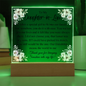 HeartWork - Acrylic Square Plaque - Daughter-In-Law Special Girl