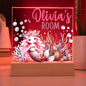 HeartWork - Acrylic Square Plaque - Mermaid Room (Personalized)