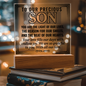 HeartWork - Acrylic Square Plaque - Son Light of Our Lives