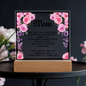HeartWork - Acrylic Square Plaque - Mom Cherish You