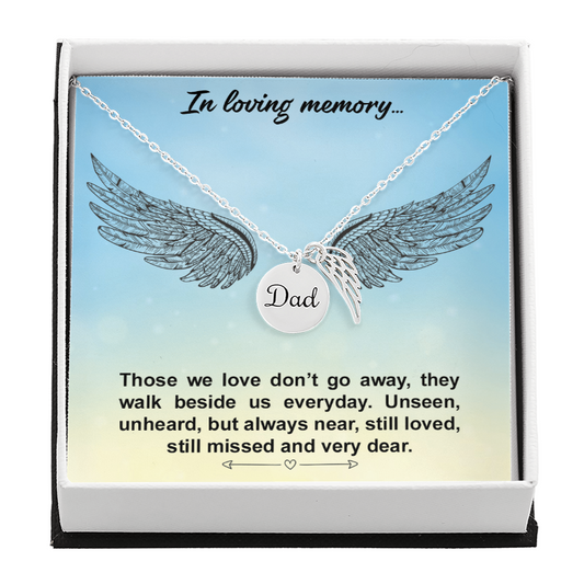 HeartStrings - Memorial Necklace – Dad