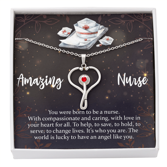 HeartStrings - HeartScope Necklace - Nurse