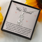 HeartStrings - Giraffe Necklace - Best Friend Beautiful Impact