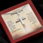 HeartStrings - Artisan Cross Necklace - Grandaughter When The Pages of My Life End