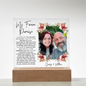 HeartWork - Acrylic Square Plaque - My Forever Promise (Personalized)