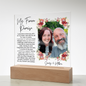 HeartWork - Acrylic Square Plaque - My Forever Promise (Personalized)
