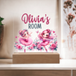 HeartWork - Acrylic Square Plaque - Ballerina Room (Personalized)