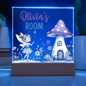 HeartWork - Acrylic Square Plaque - Fairy Room (Personalized)
