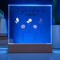 HeartWork - Acrylic Square Plaque - Grandma's Garden (Personalized)