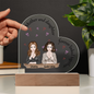HeartWork - Acrylic Heart Plaque - Mother and Daughter (Personalized)
