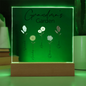 HeartWork - Acrylic Square Plaque - Grandma's Garden (Personalized)