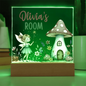 HeartWork - Acrylic Square Plaque - Fairy Room (Personalized)