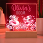 HeartWork - Acrylic Square Plaque - Ballerina Room (Personalized)