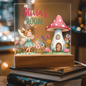 HeartWork - Acrylic Square Plaque - Fairy Room (Personalized)
