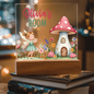 HeartWork - Acrylic Square Plaque - Fairy Room (Personalized)
